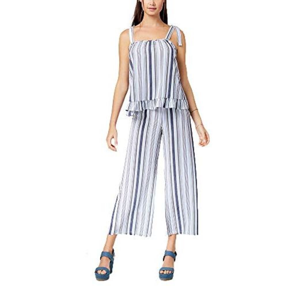 Ultra Flirt By Ikeddi Juniors Ruffled Tank Top - Picture 2 of 4